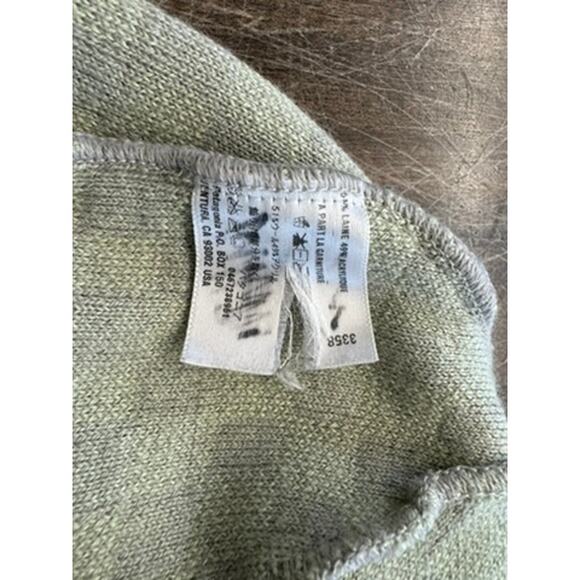 Patagonia Beanie Wool Winter Hat, One Size,Green & Gray Checked - Picture 6 of 7